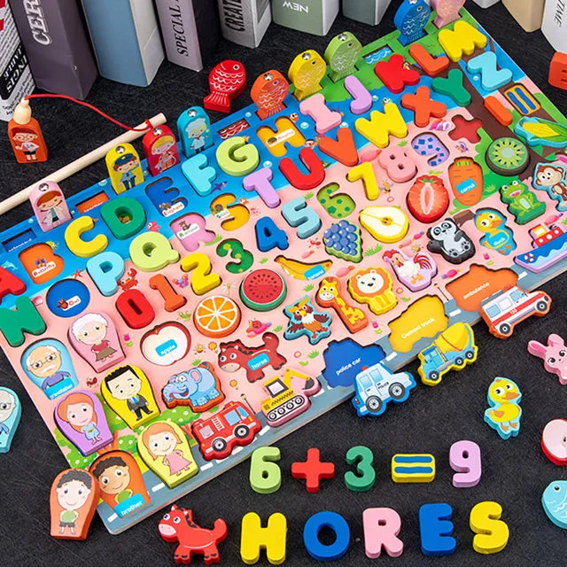 Educational Puzzle Math Busy Board