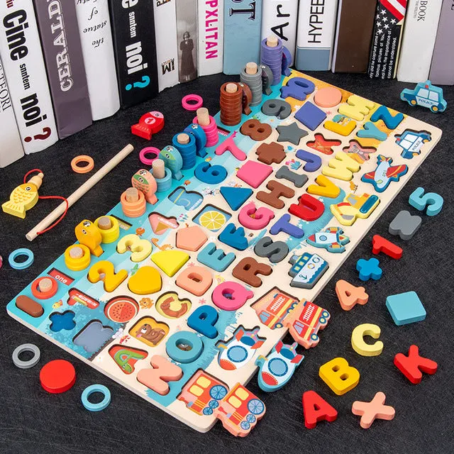 Educational Puzzle Math Busy Board
