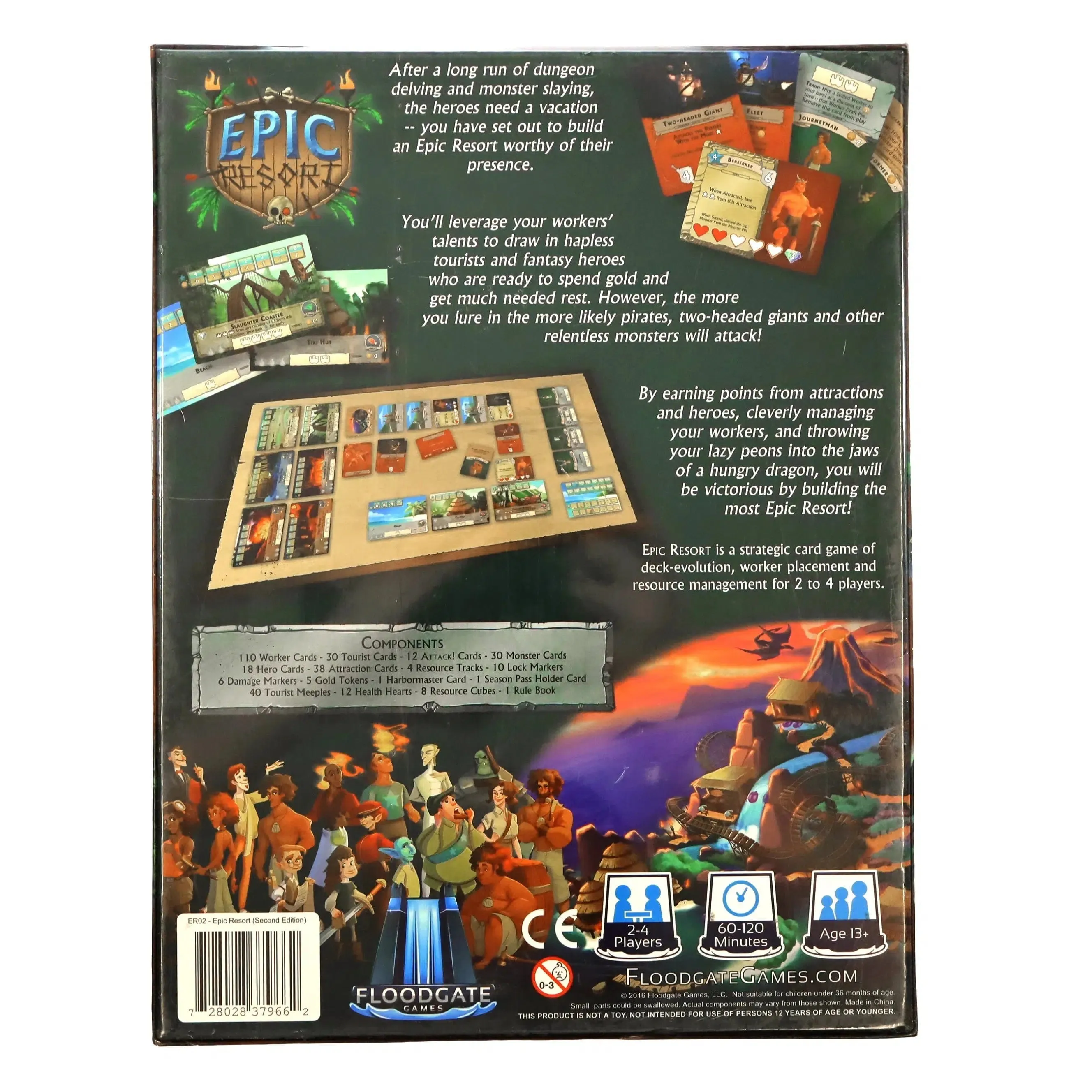 Epic Resort - Board Game - Floodgate Games