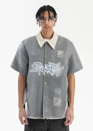 EUPHORIC BLACK BILL WARM UP LAYERED SHIRT
