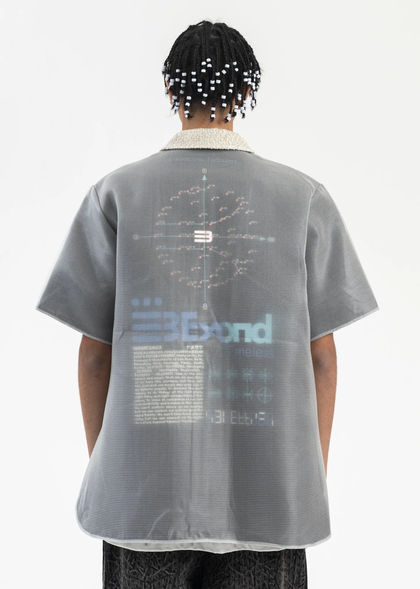 EUPHORIC BLACK BILL WARM UP LAYERED SHIRT