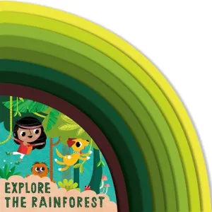 Explore The Rainforest board book - Carly Madden