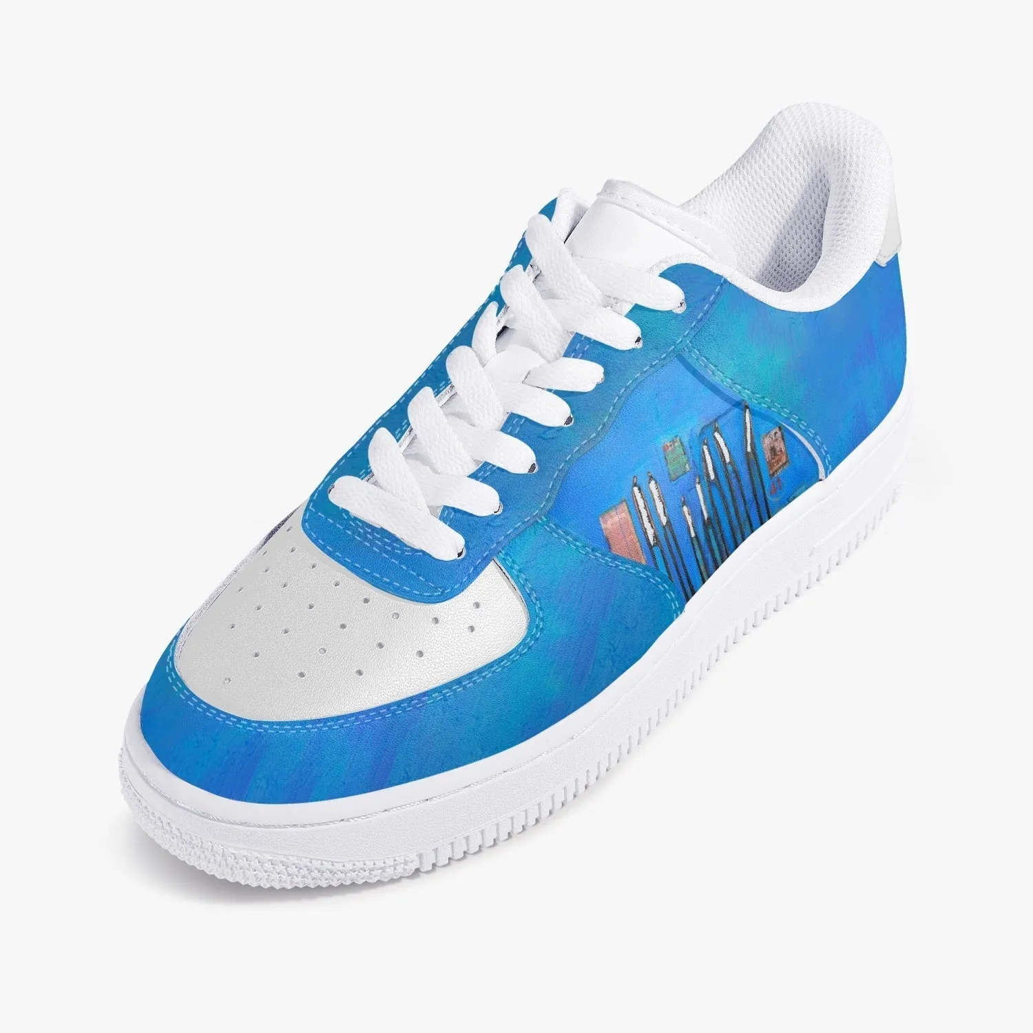 Family New Low-Top Leather Sports Sneakers