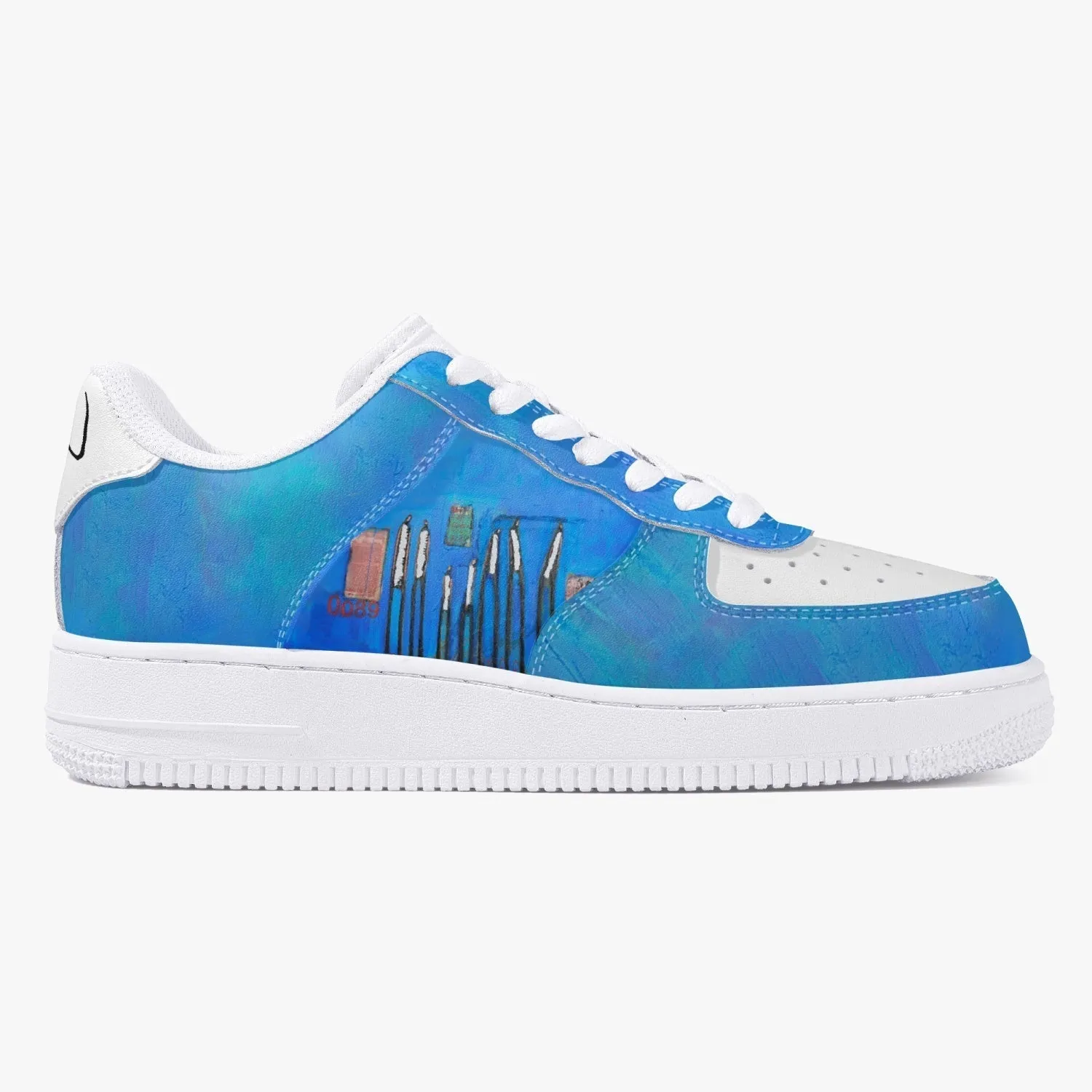 Family New Low-Top Leather Sports Sneakers