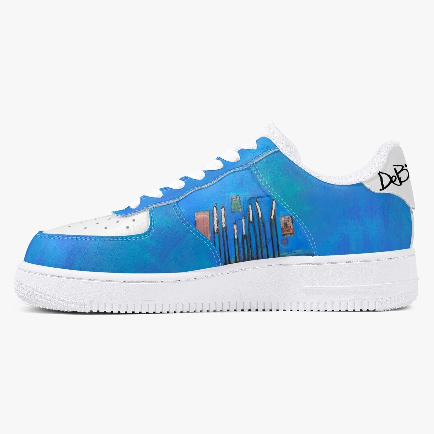 Family New Low-Top Leather Sports Sneakers