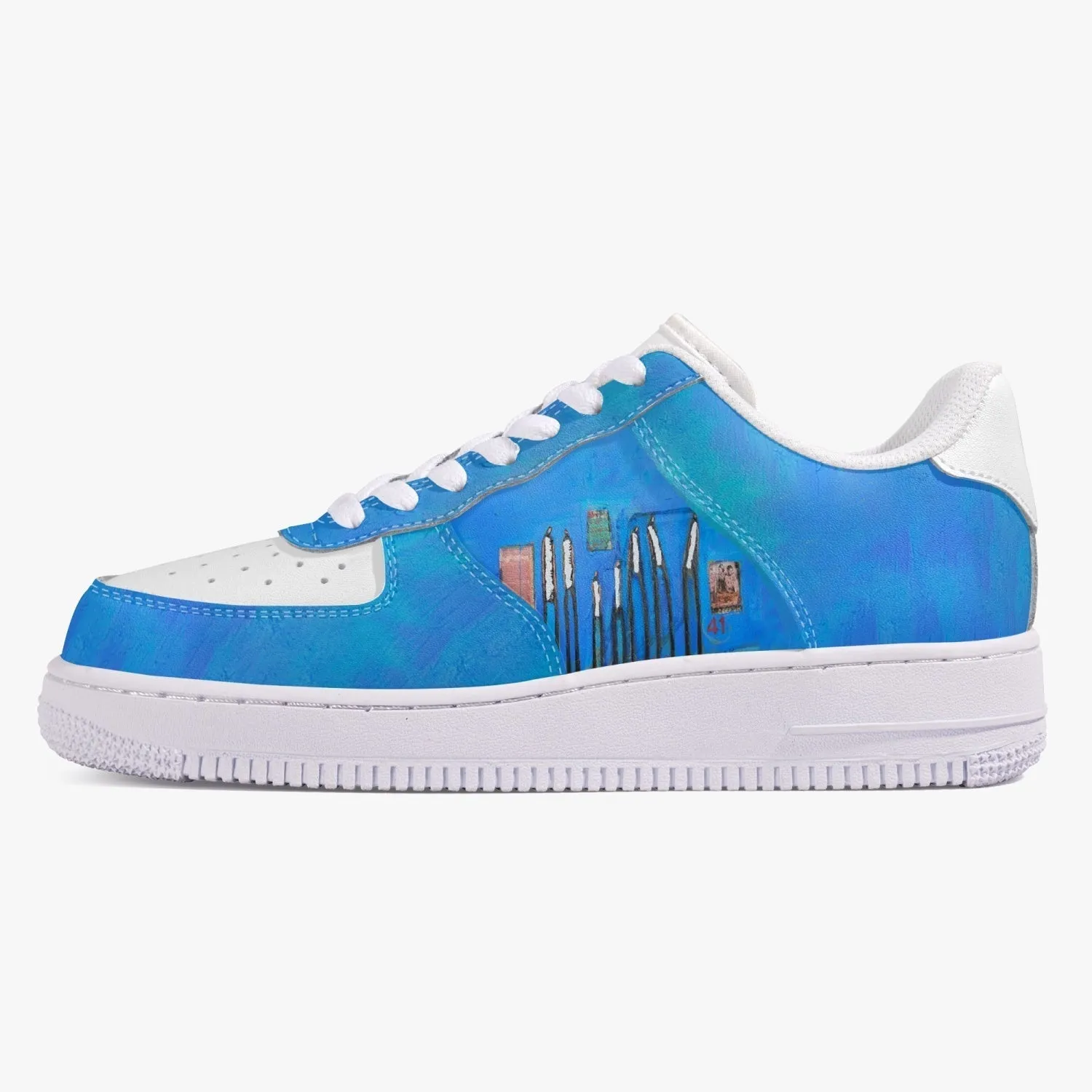 Family New Low-Top Leather Sports Sneakers