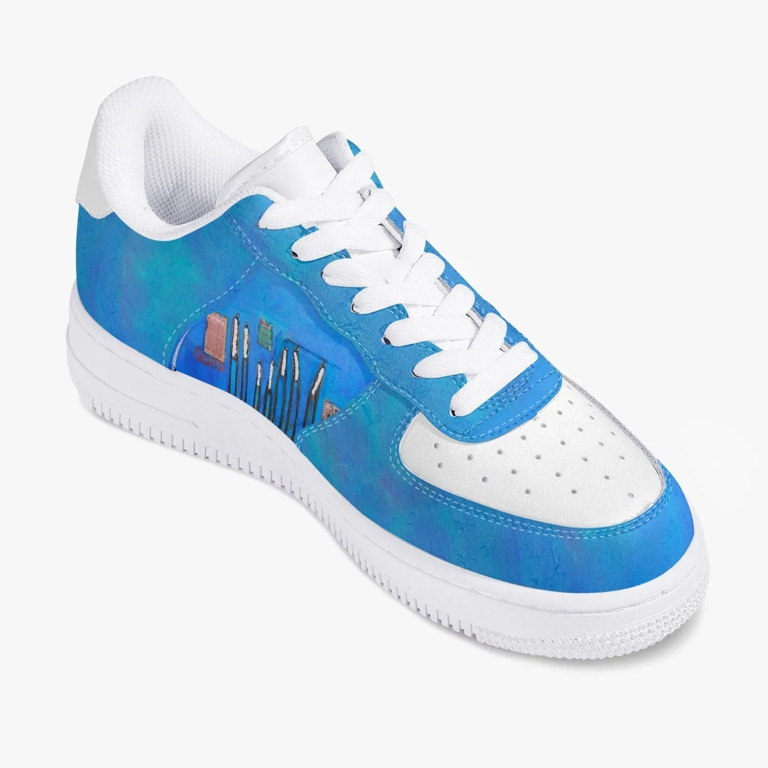 Family New Low-Top Leather Sports Sneakers