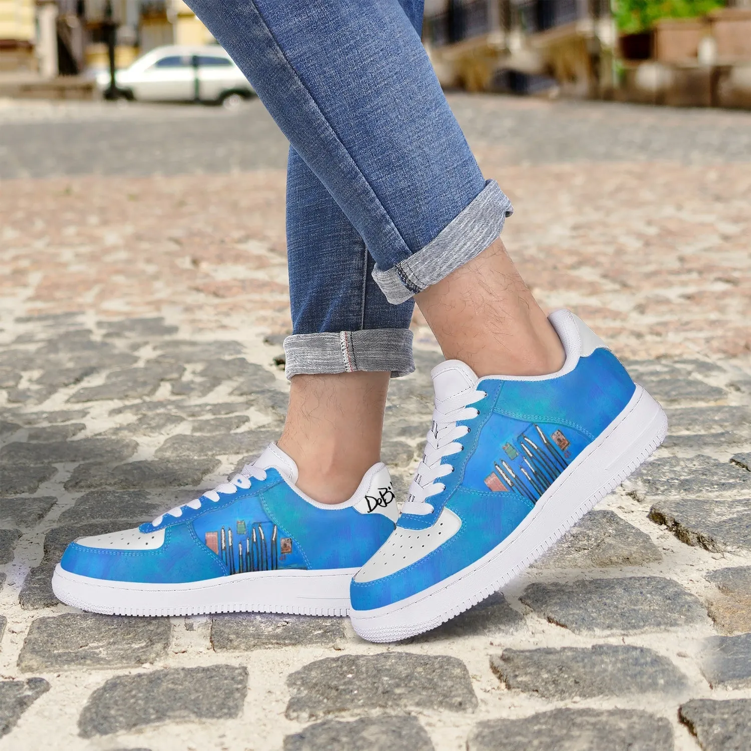 Family New Low-Top Leather Sports Sneakers