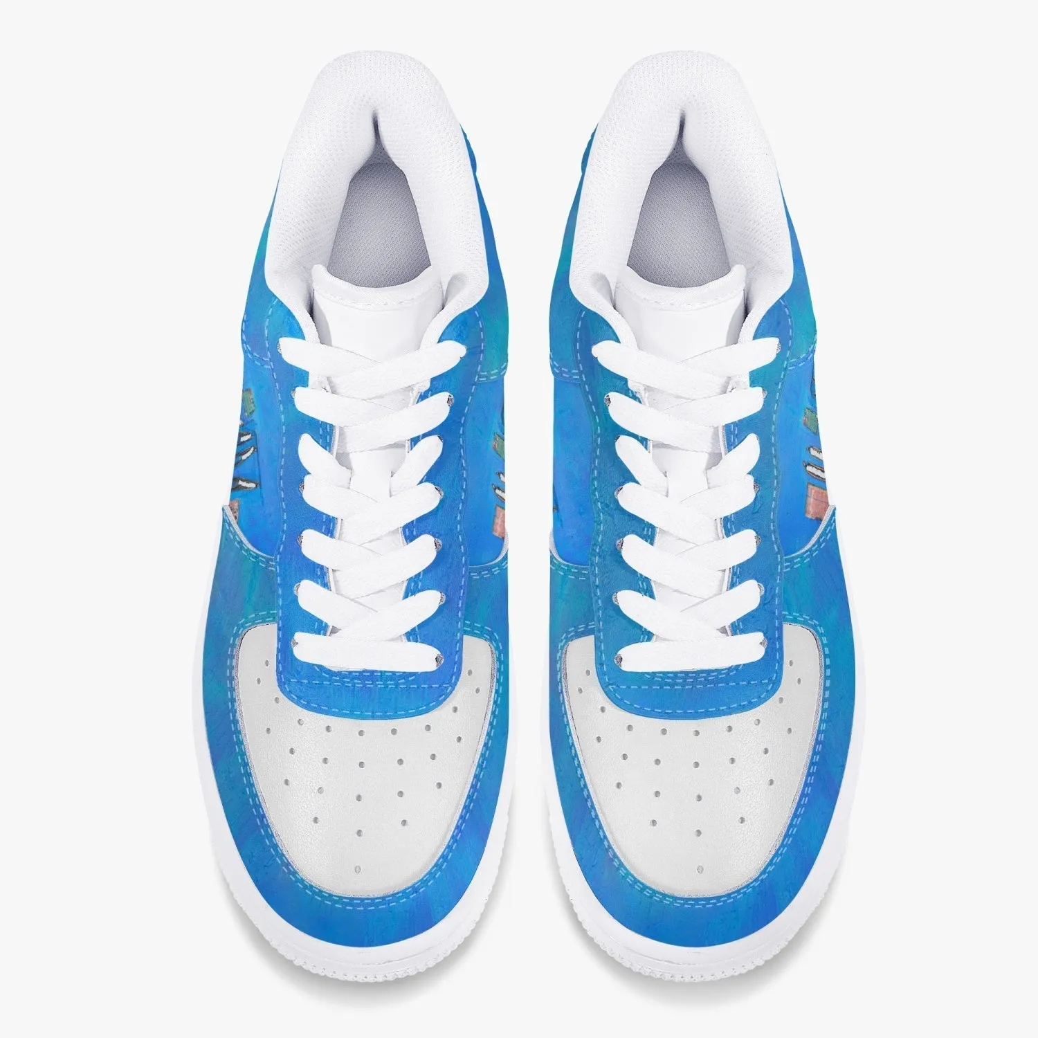Family New Low-Top Leather Sports Sneakers