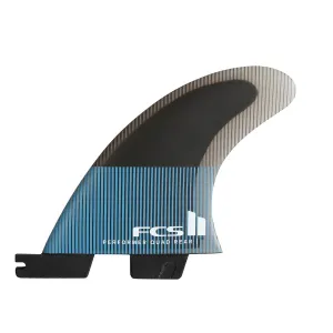 FCS II Performer PC Quad Rears - Small - Tranquil Blue