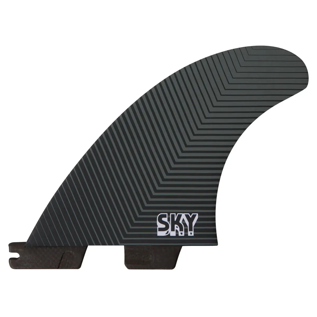 FCS II Sky Brown PC Tri Fin Set - Small