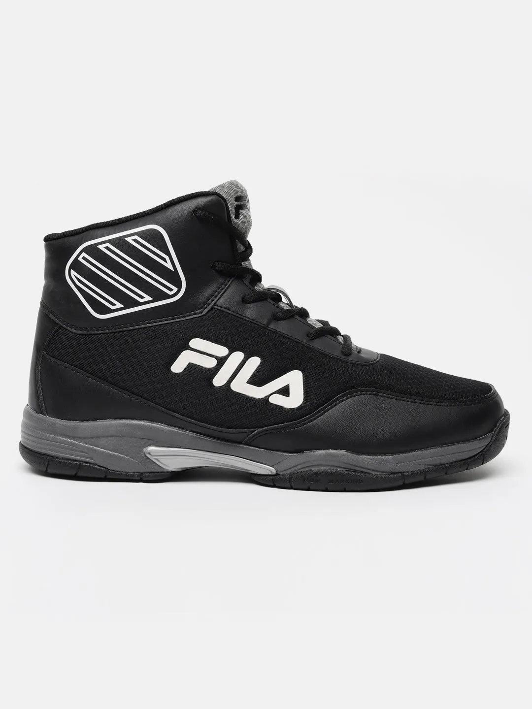 Fila Grey Alonzo Men's Basketball Shoes