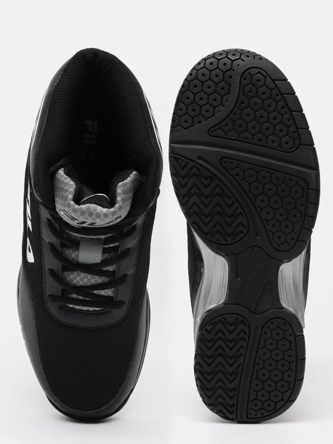 Fila Grey Alonzo Men's Basketball Shoes