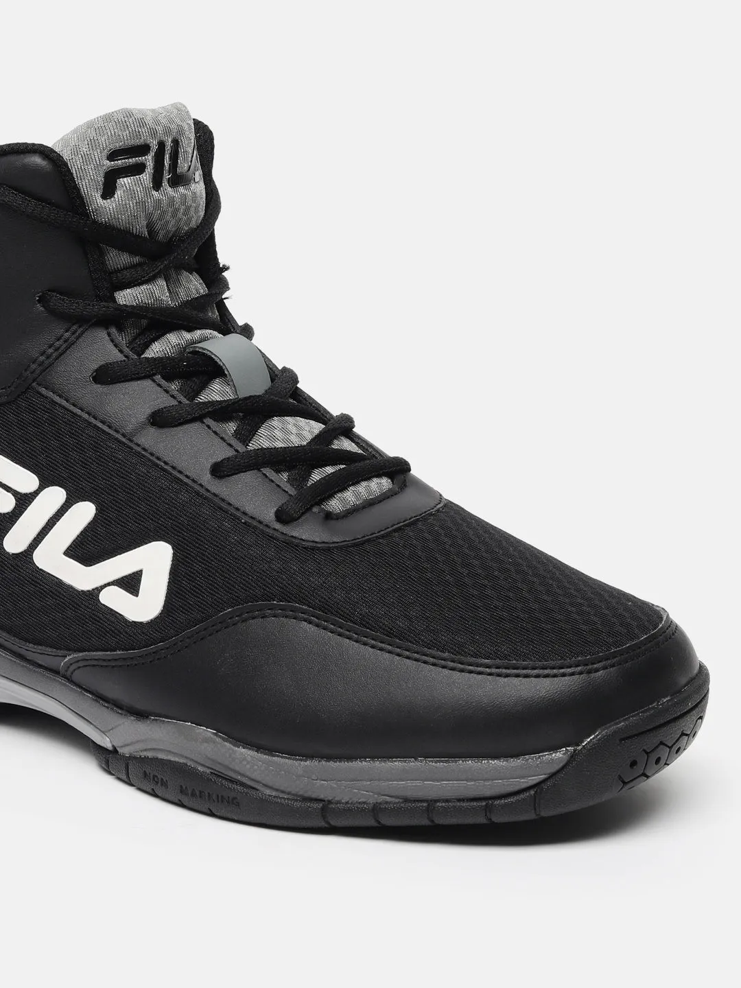 Fila Grey Alonzo Men's Basketball Shoes