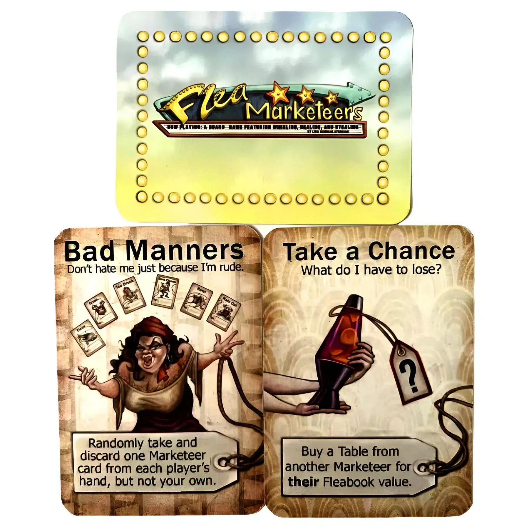 Flea Marketeers - Board Game - Gut Bustin' Games