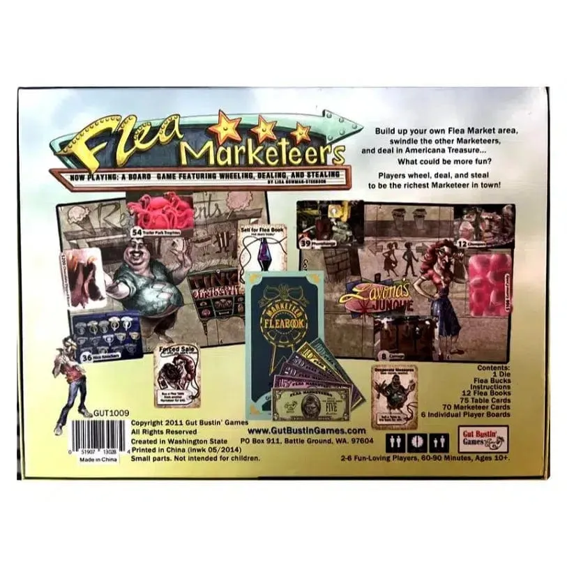 Flea Marketeers - Board Game - Gut Bustin' Games
