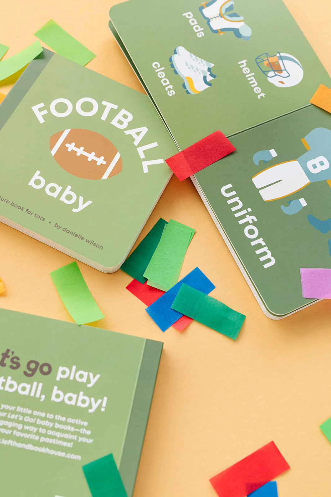 Football Baby Book- Set of 5