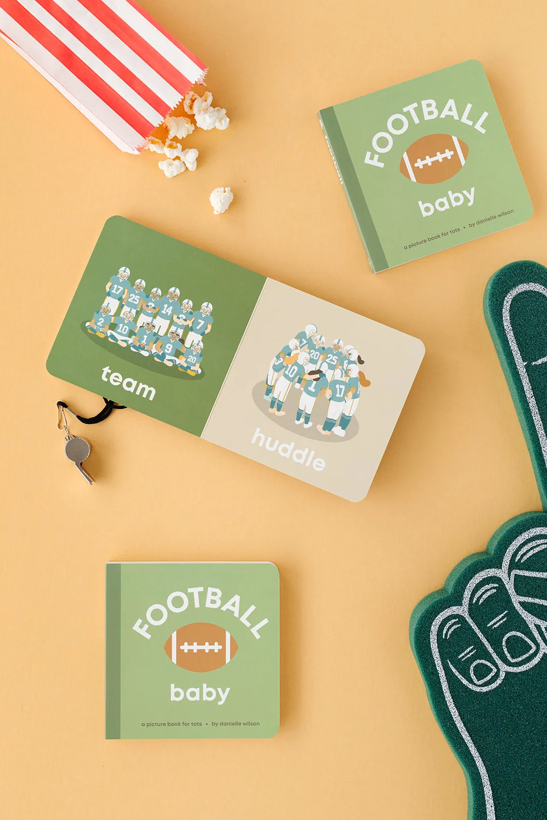 Football Baby Book- Set of 5
