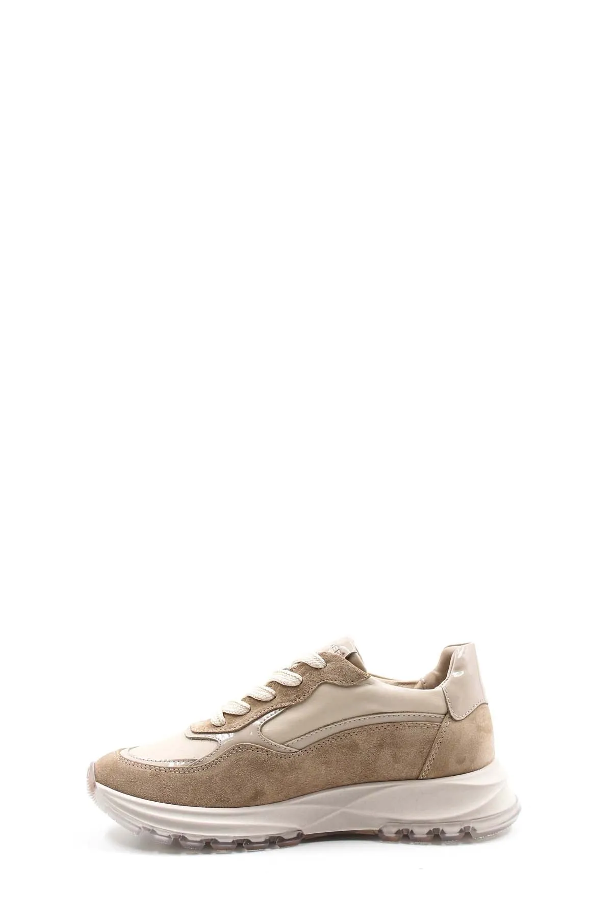 FST Genuine Leather Women's Casual Shoes 009ZA930 Beige - Kharkiv