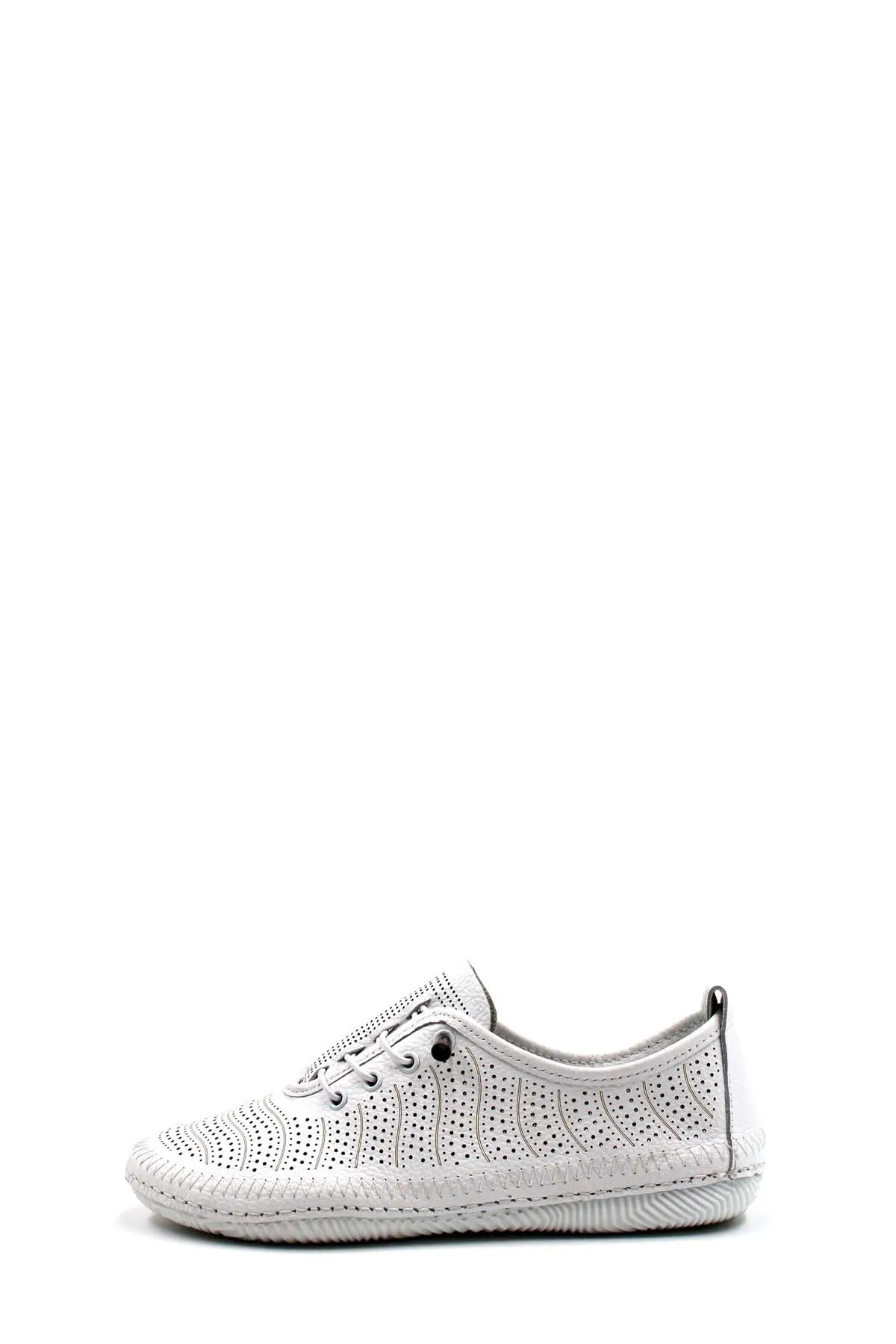 FST Genuine Leather Women's Casual Shoes 136ZA101 White - Morelia