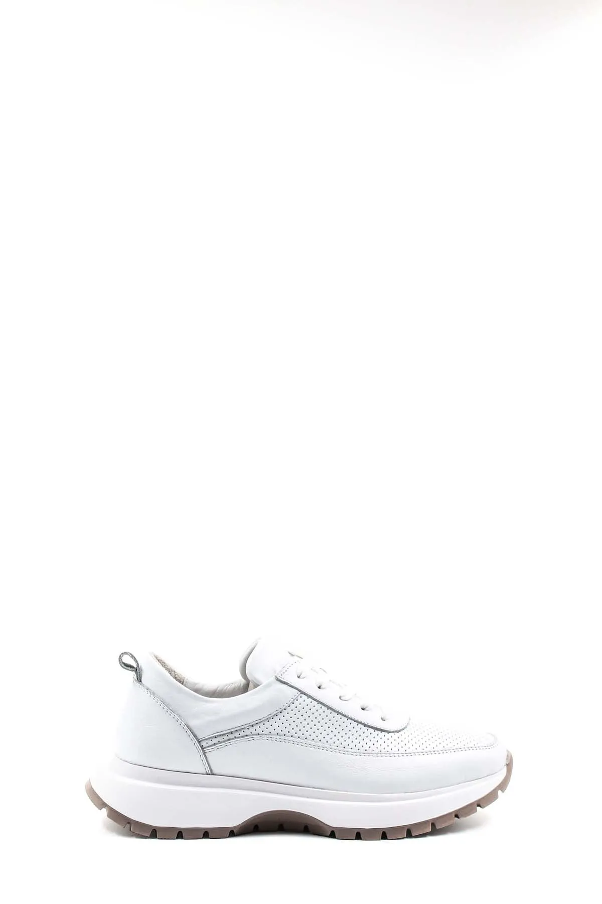 FST Genuine Leather Women's Casual Shoes 136ZA503 White - Wythenshawe