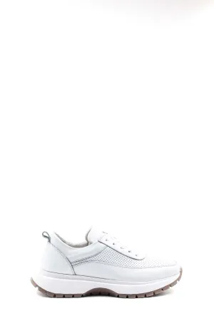 FST Genuine Leather Women's Casual Shoes 136ZA503 White - Wythenshawe