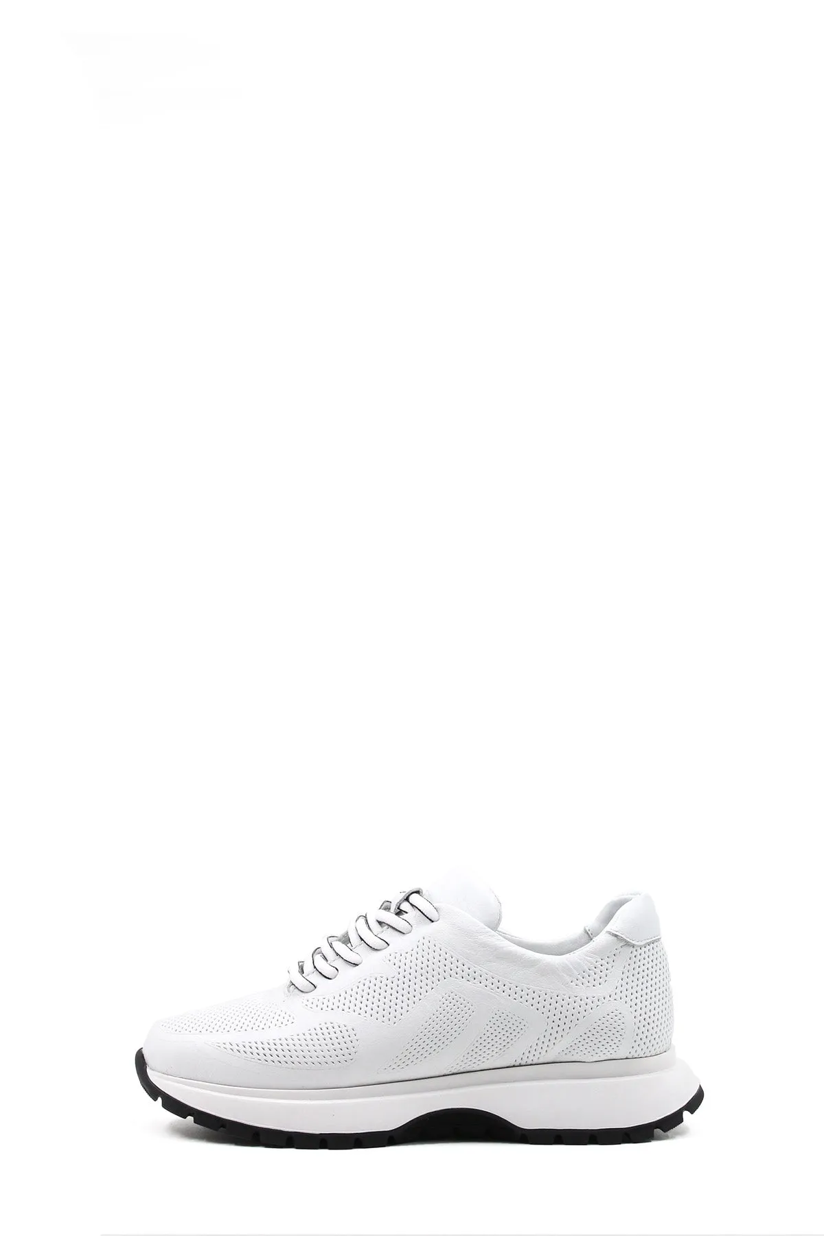 FST Genuine Leather Women's Casual Shoes 138ZA1075 White - Gießen