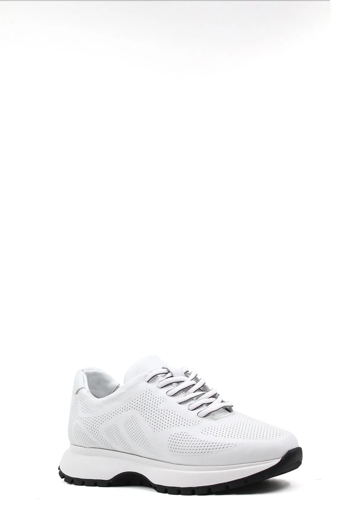 FST Genuine Leather Women's Casual Shoes 138ZA1075 White - Gießen