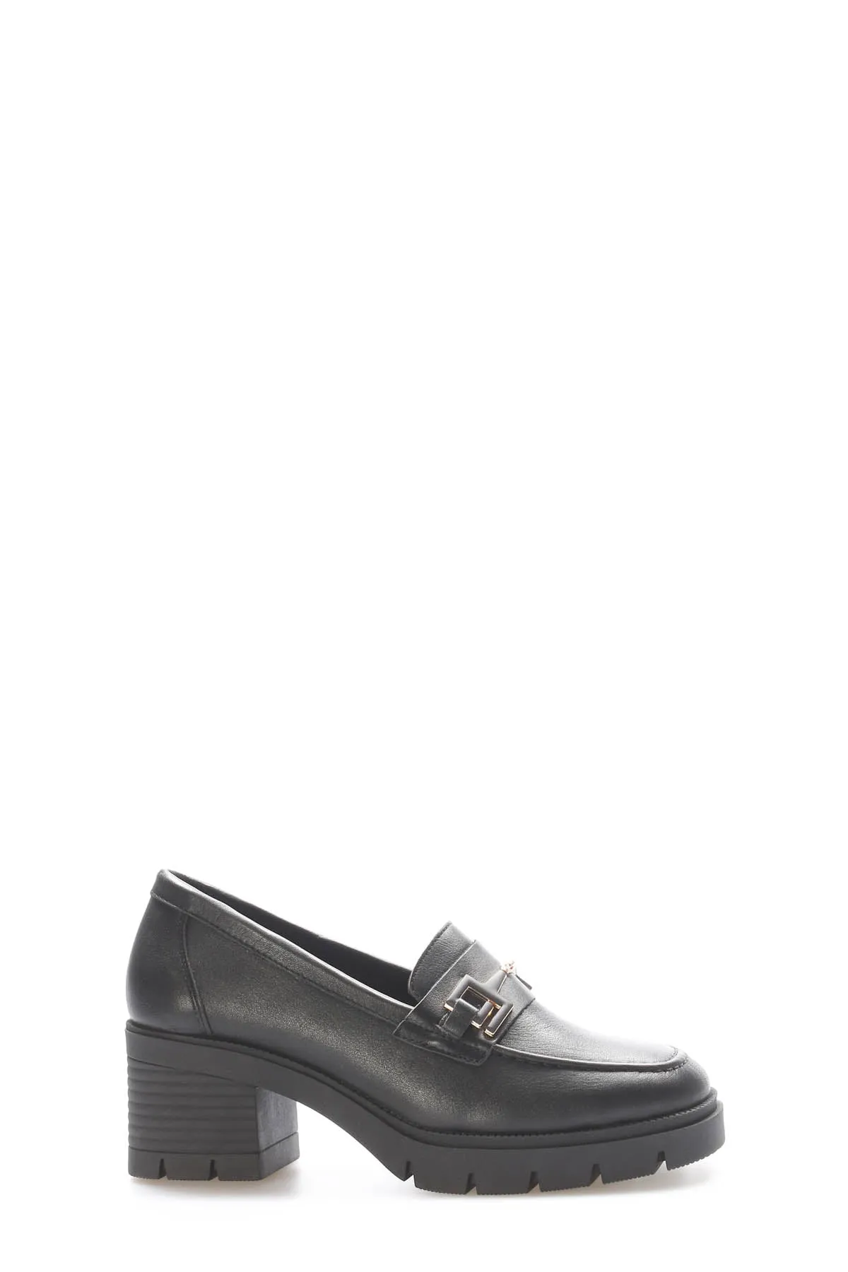 FST Genuine Leather Women's Casual Shoes 581ZA2683 Black - Garbsen