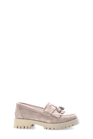 FST Genuine Leather Women's Casual Shoes 581ZA2840 Mink Suede - Leamington