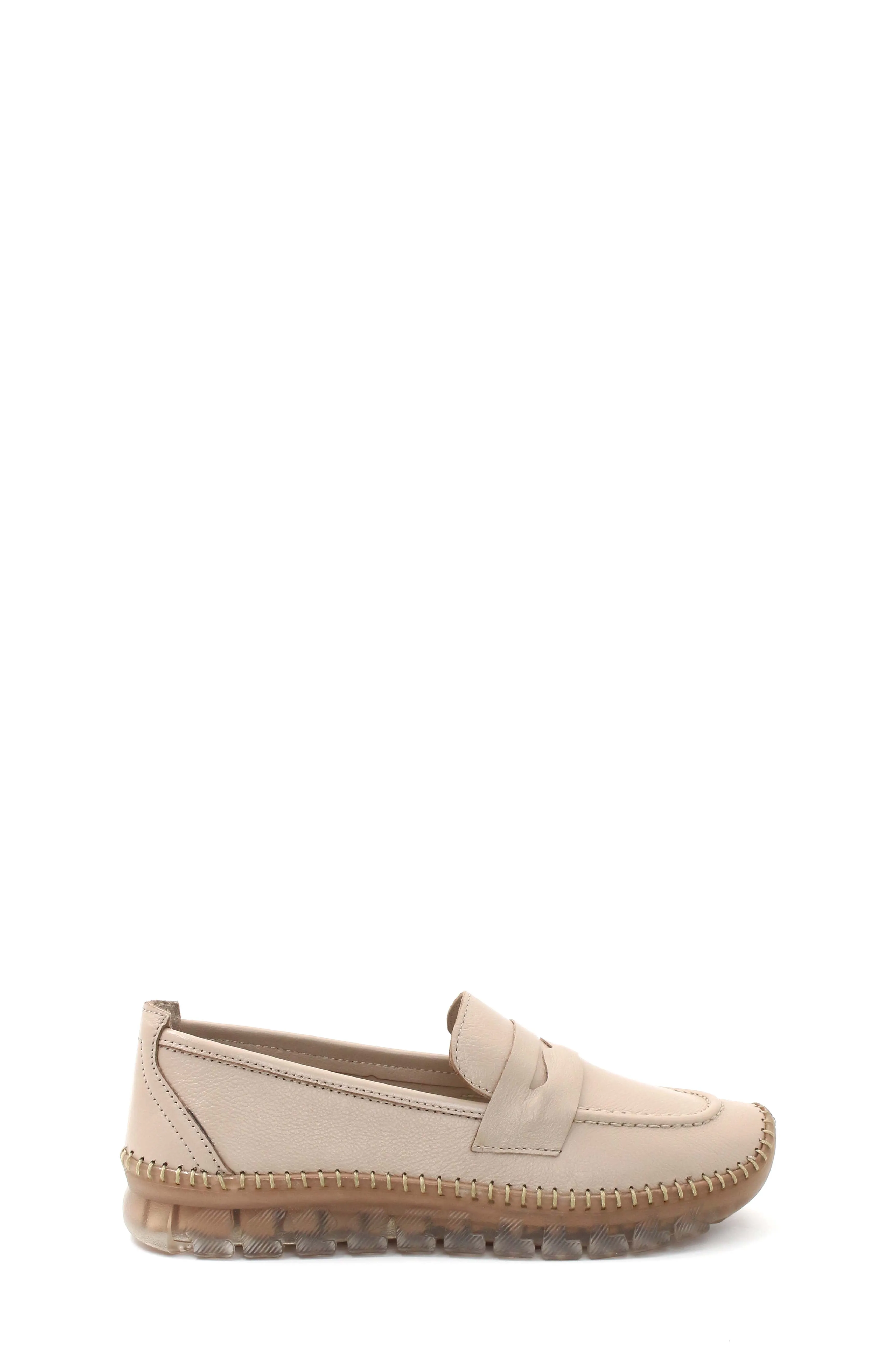 FST Genuine Leather Women's Casual Shoes 609ZA740 Mink - Cary