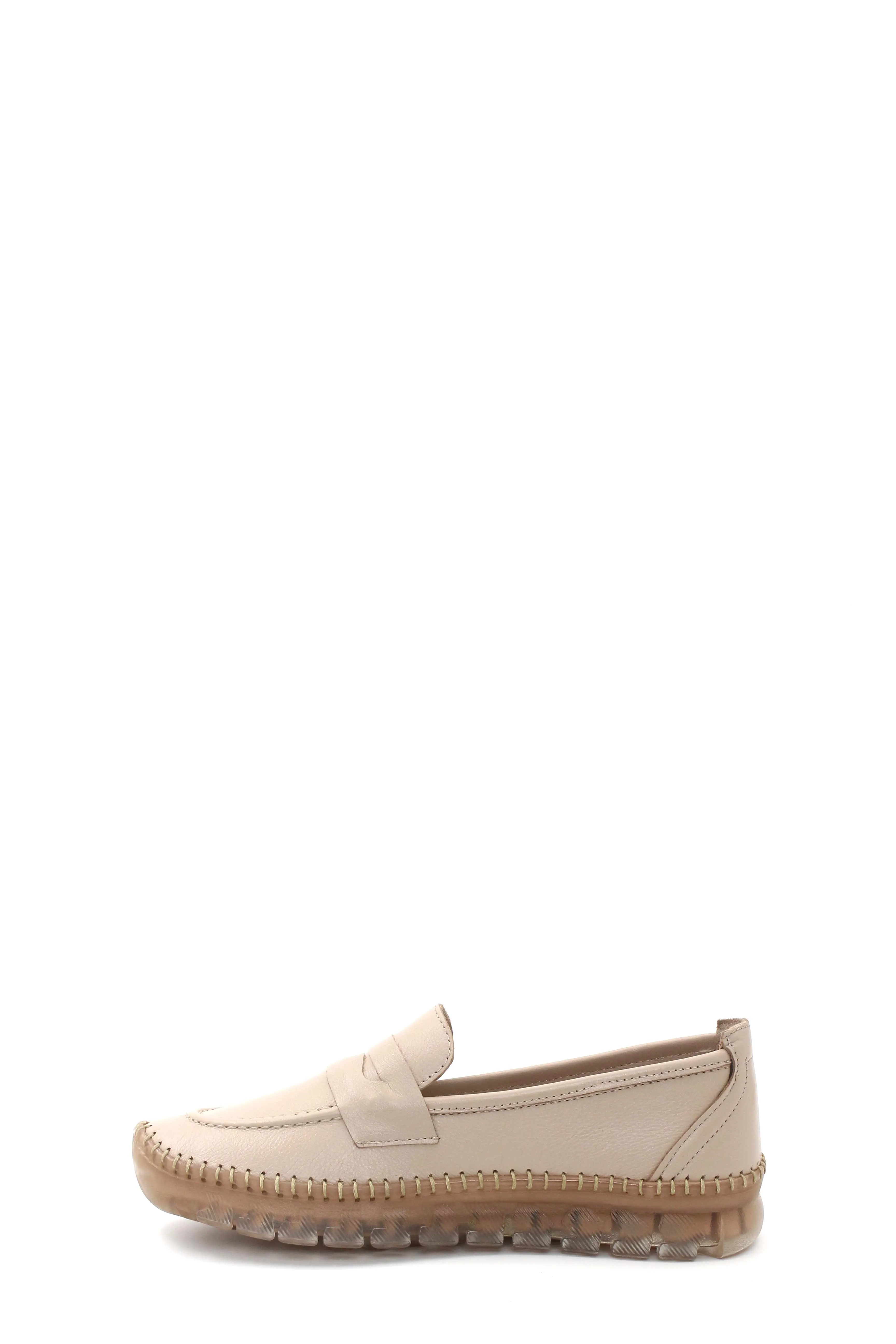 FST Genuine Leather Women's Casual Shoes 609ZA740 Mink - Cary