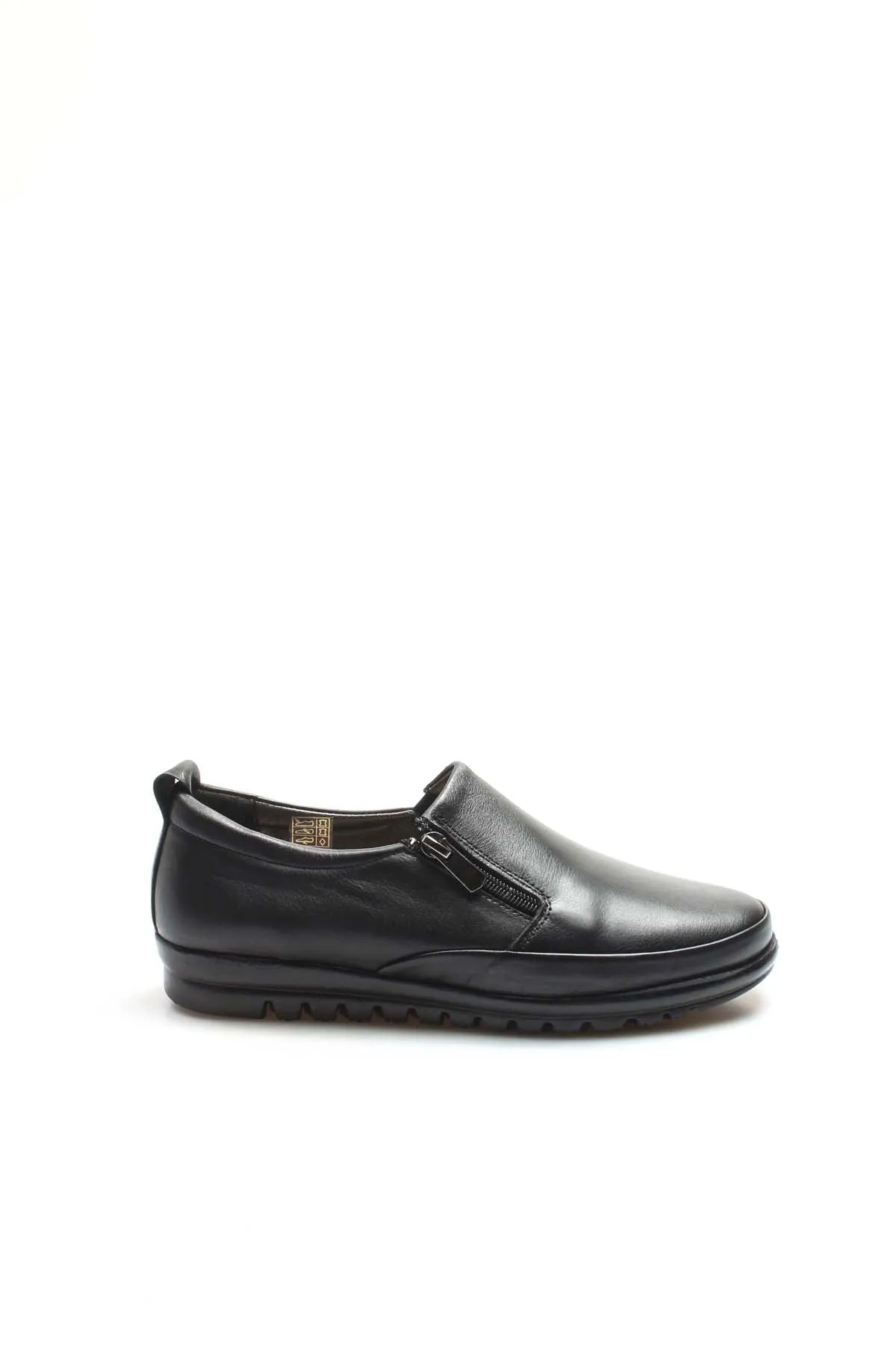 FST Genuine Leather Women's Casual Shoes 881ZA1085 Black - Etten-Leur