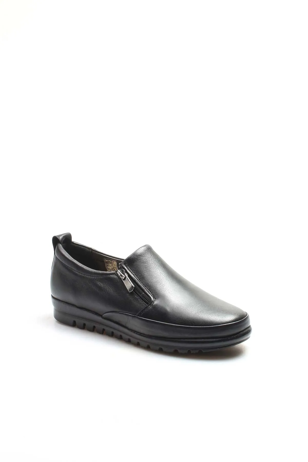 FST Genuine Leather Women's Casual Shoes 881ZA1085 Black - Etten-Leur