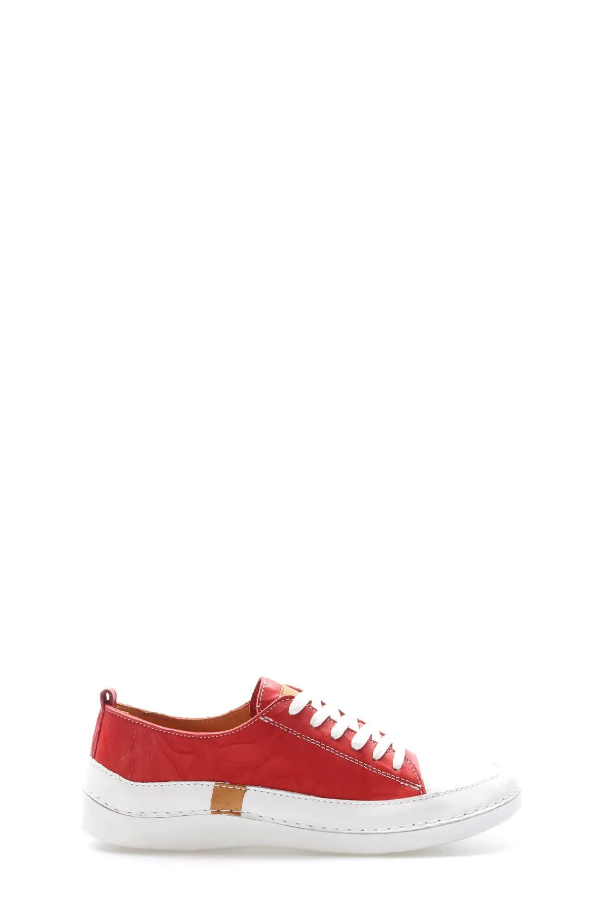 FST Genuine Leather Women's Casual Shoes 972ZA8260 Red - Woodbridge