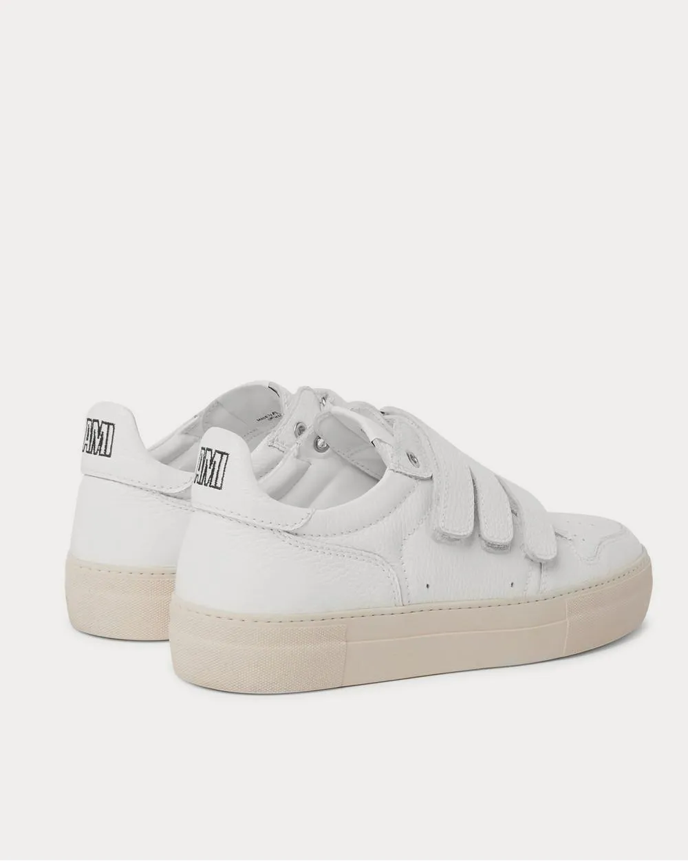 Full-Grain Leather  White low top sneakers