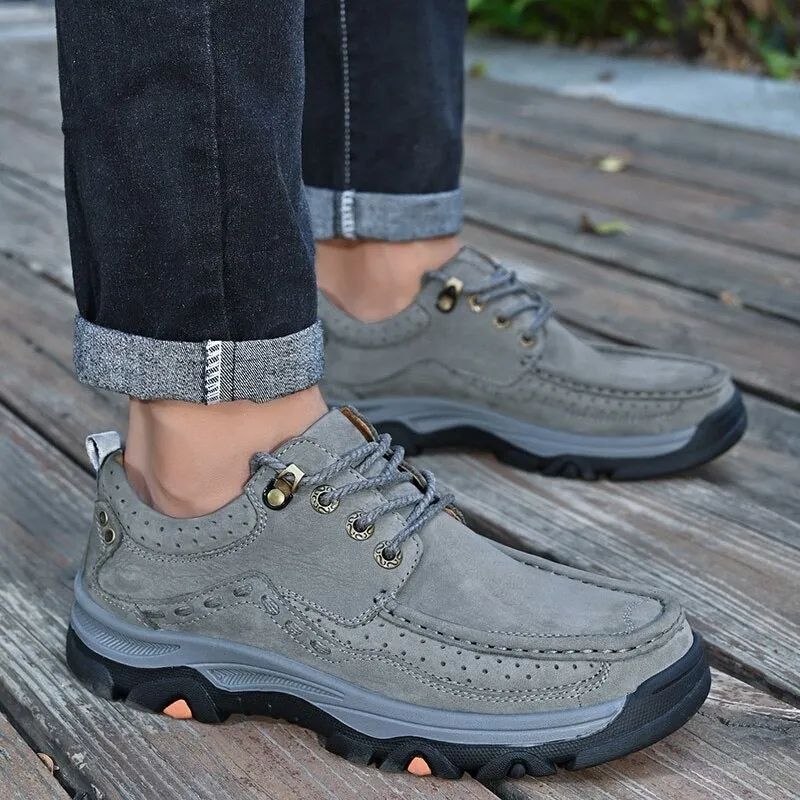 Genuine Leather Flats Shoes