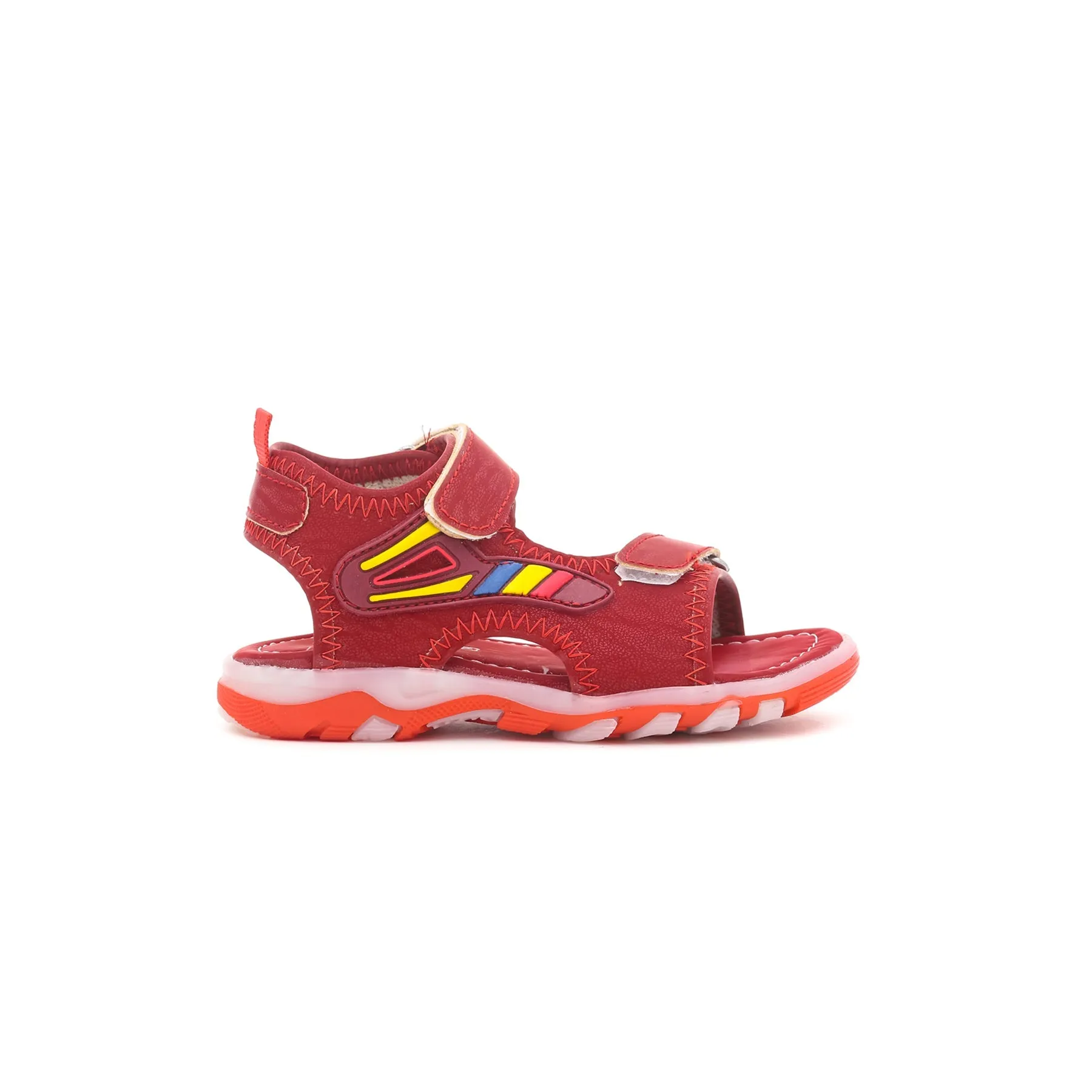 Girls Red Casual Sandal KD7561