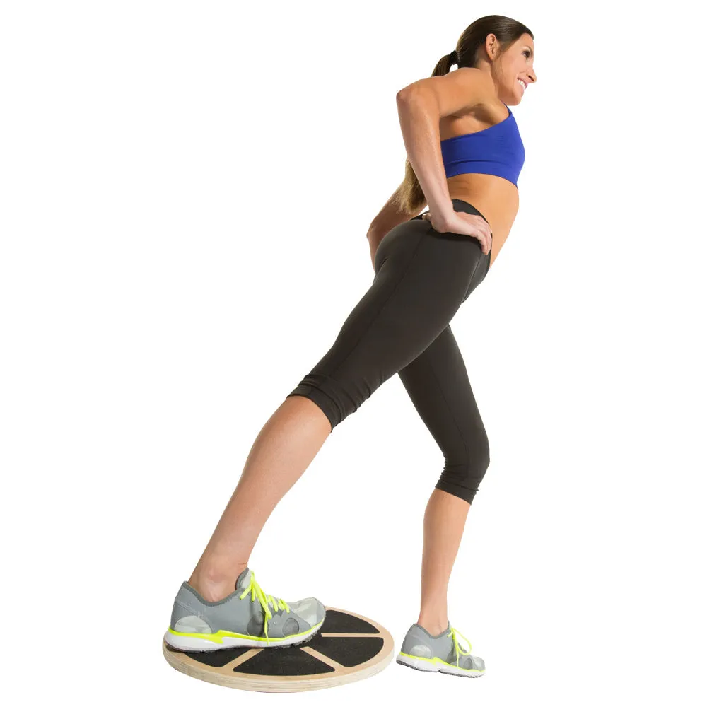 GoFit Wood Wobble Board