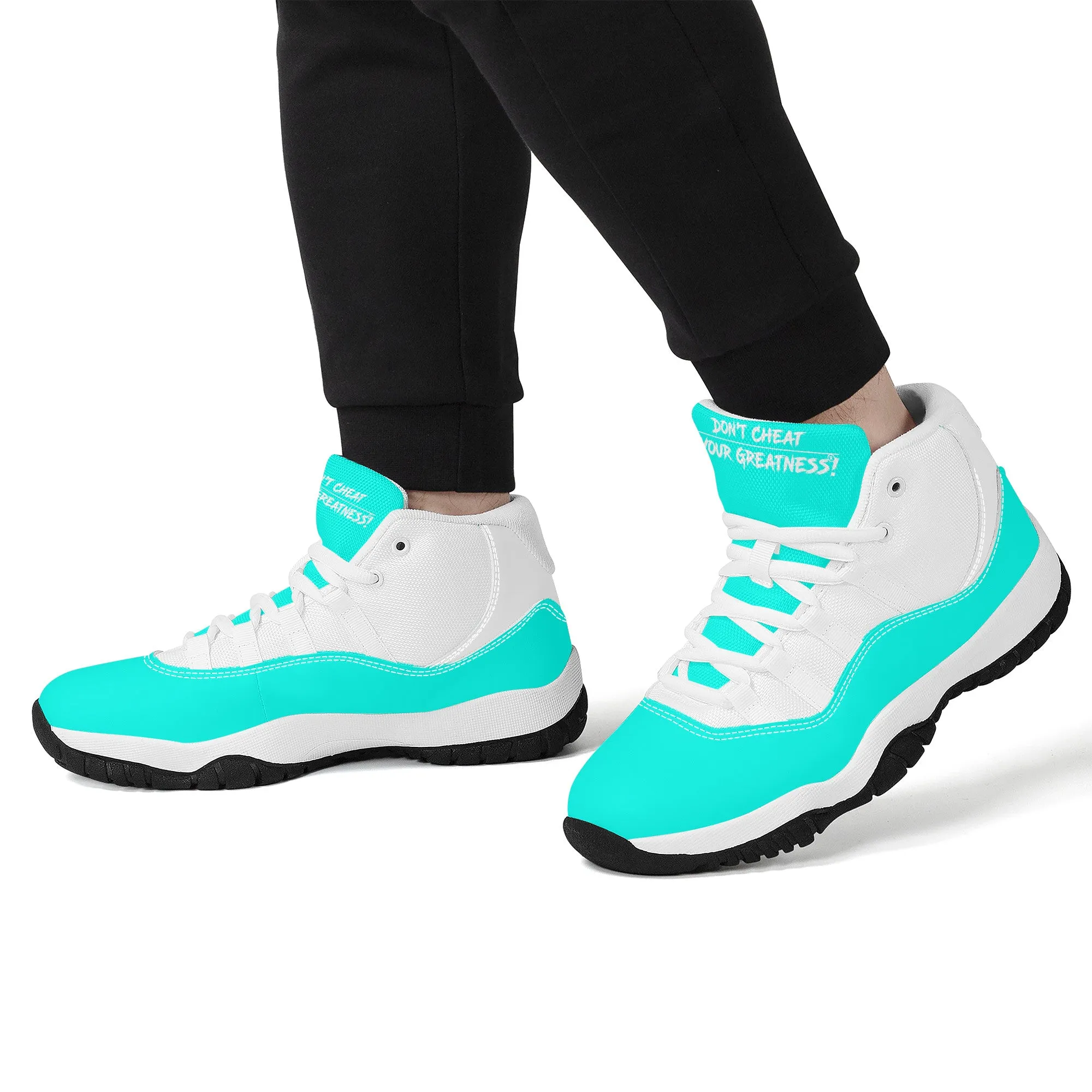 High Top Air Retro Sneakers - White