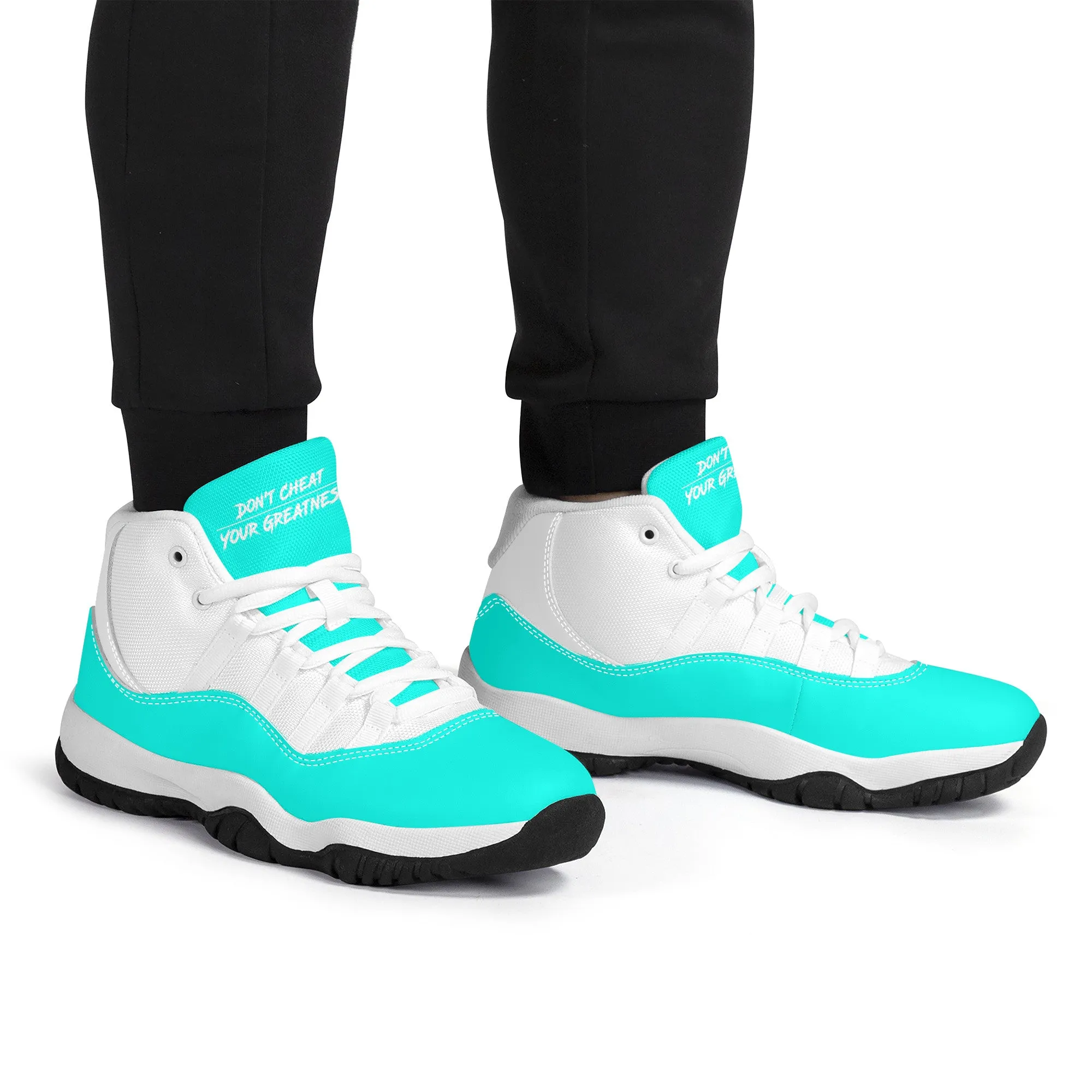 High Top Air Retro Sneakers - White