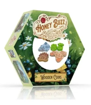 Honey Buzz: Wooden Coin Set