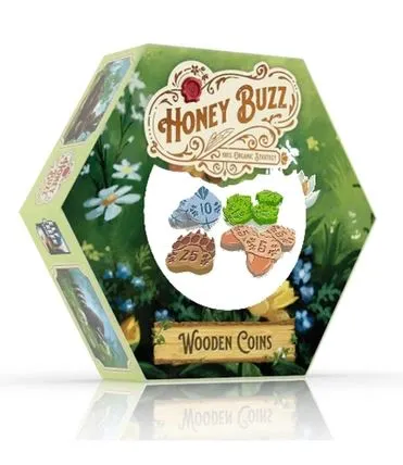 Honey Buzz: Wooden Coin Set