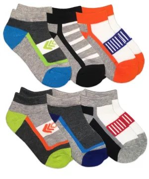 Jefferies 6pk Colorful Sport Low Cut Socks