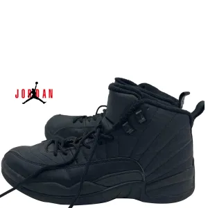 Jordan 12 Retro Winterized Triple Black 2018 Size 11 Used BQ6851-001