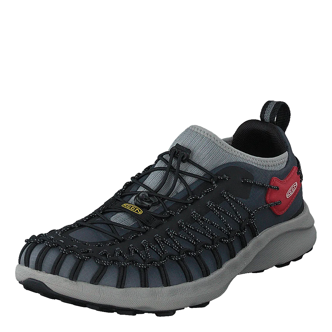 Ke Uneek Snk Sneaker Black-red Carpet
