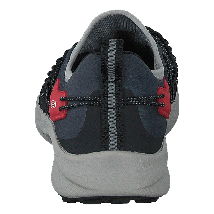 Ke Uneek Snk Sneaker Black-red Carpet