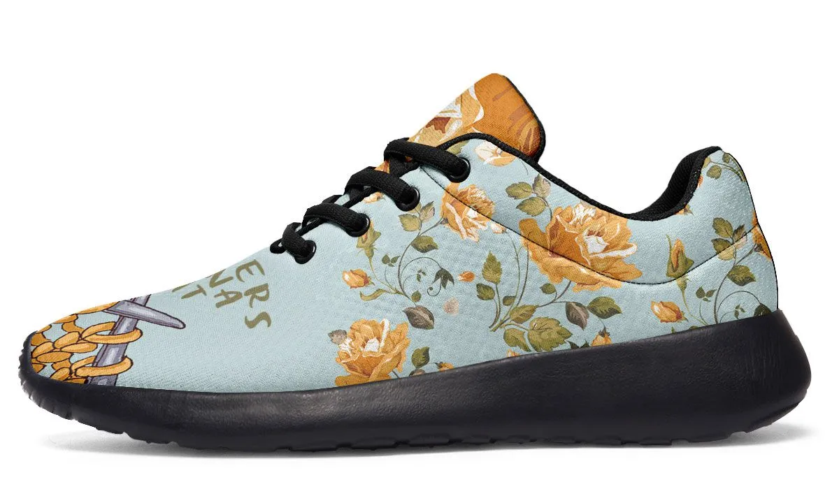 Knitters Gonna Knit Athletic Sneakers