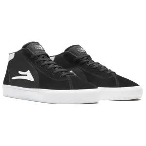 LAKAI FLACO II MID BLACK SUEDE 9.5