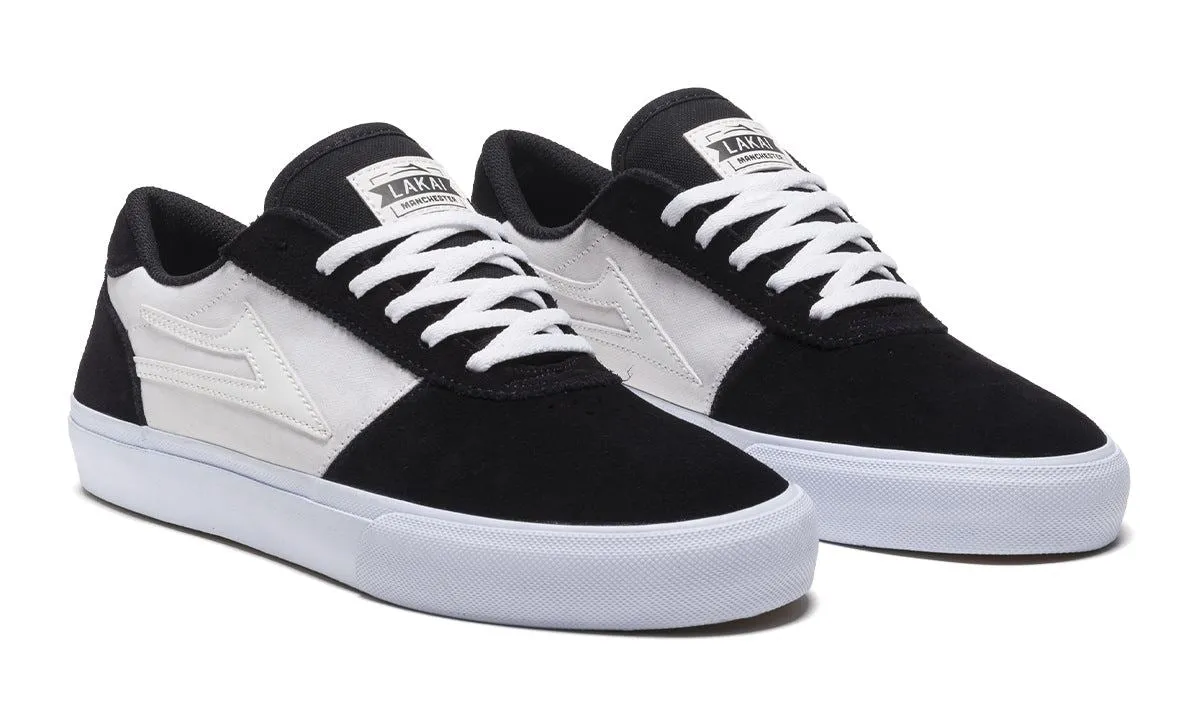 Lakai Manchester Skate Shoes - Black/Red UV